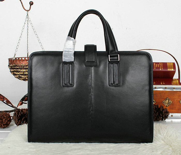 Bottega Veneta intrecciato VN briefcase 52227 black